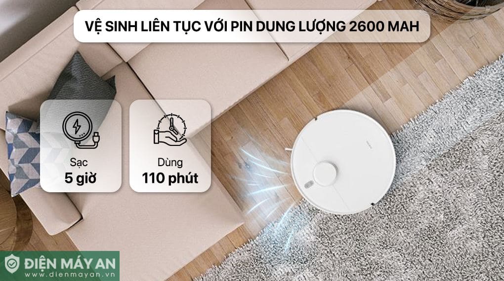 Robot hút bụi lau nhà Xiaomi S40C EU BHR9664EU